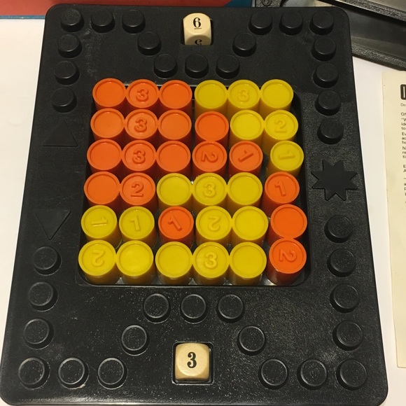 Orda 1 2 3 GO !BoardGame Numbers Values Complete - Picture 7 of 9